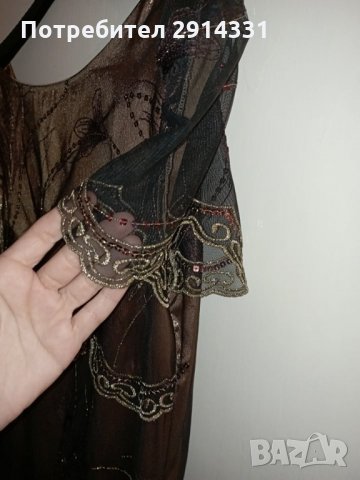 Рокля ръчна изработка, снимка 2 - Рокли - 34874286