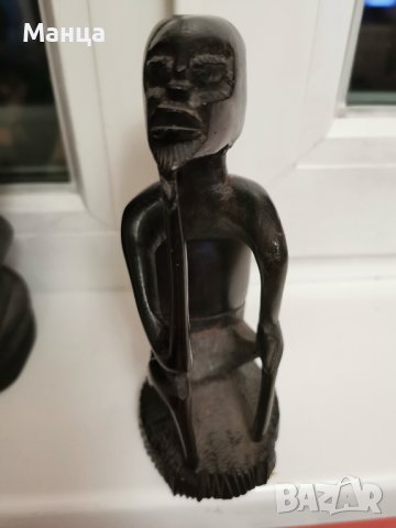 Абаносова Африканска статуетка, снимка 3 - Статуетки - 38708086
