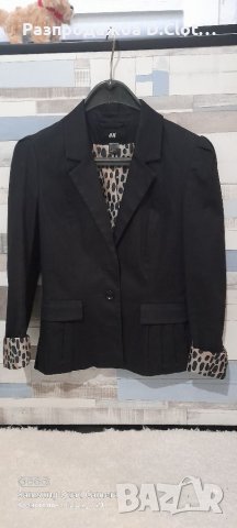 вталено сако с принт, снимка 7 - Сака - 22111647