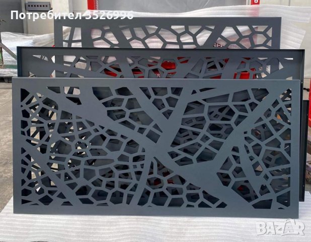 Метални оградни пана - лазерно изрязани, снимка 1 - Огради и мрежи - 42230820