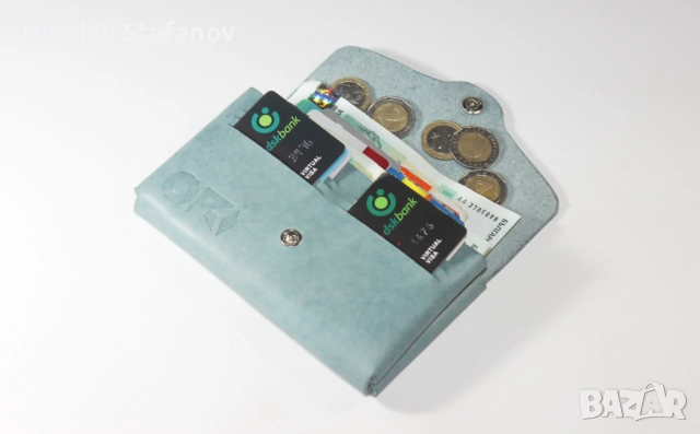 Дизайнерски оригами портфейл, снимка 5 - Портфейли, портмонета - 52552342