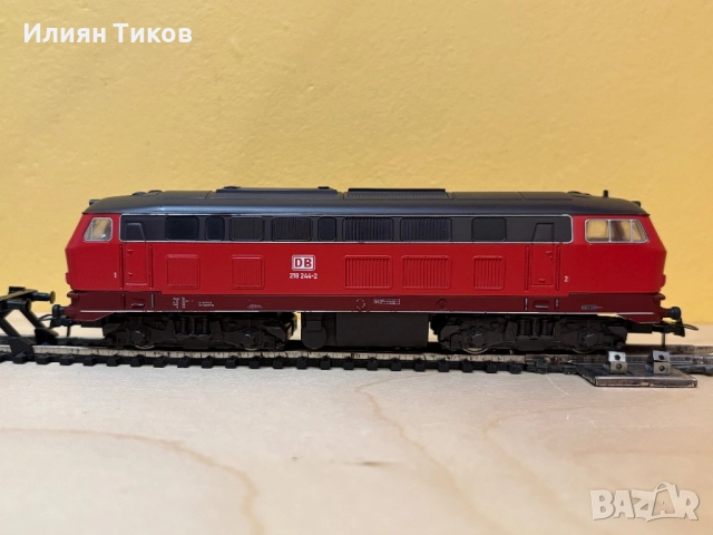 Локомотив Piko BR 218 DB аналогов, мащаб 1:87 HO влак, снимка 5 - Влакчета, самолети, хеликоптери - 52887365