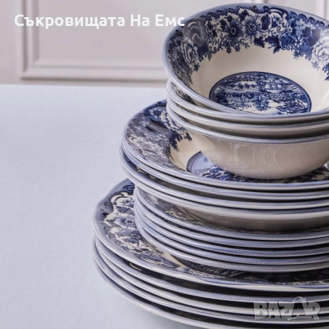 Чисто Нов Сервиз Karaca "Old Town" 24части  Прелест за Неотразими Трапези Сервиза е Чисто Нов в Кашо, снимка 8 - Сервизи - 52160054