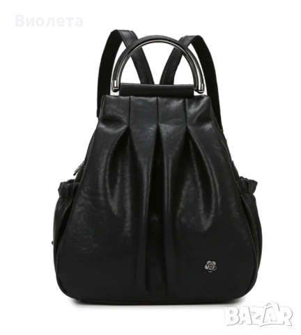 Стилна дамска кожена раница Angélica Backpack