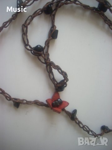 ✅Уникално ново арт колие ръчна изработка, снимка 4 - Колиета, медальони, синджири - 38251462