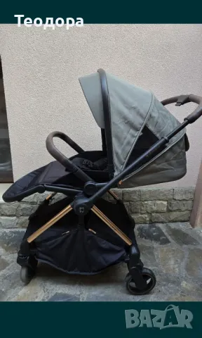 Комбинирана количка 2 в 1 KikkaBoo - Lanah, Army Green, снимка 10 - Детски колички - 49927667