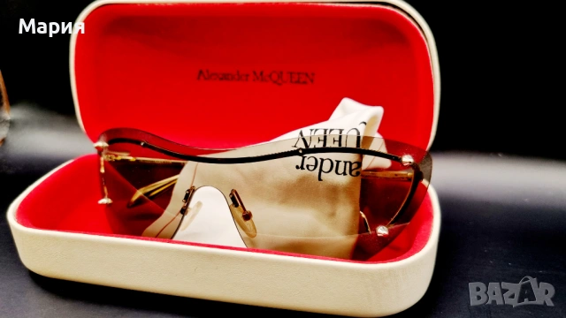 Слънчви очила Alexander McQueen, снимка 4 - Слънчеви и диоптрични очила - 53200249