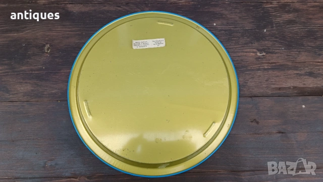 Стара метална табла от соц-а - Made in Czechoslovakia, снимка 4 - Антикварни и старинни предмети - 53255552