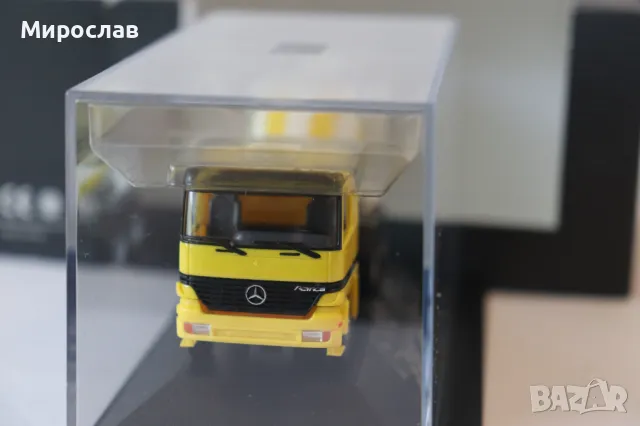 HERPA H0 1/87 MERCEDES BENZ ACTROS БЕТОНОВОЗ КАМИОН МОДЕЛ ТИР, снимка 4 - Колекции - 49977957