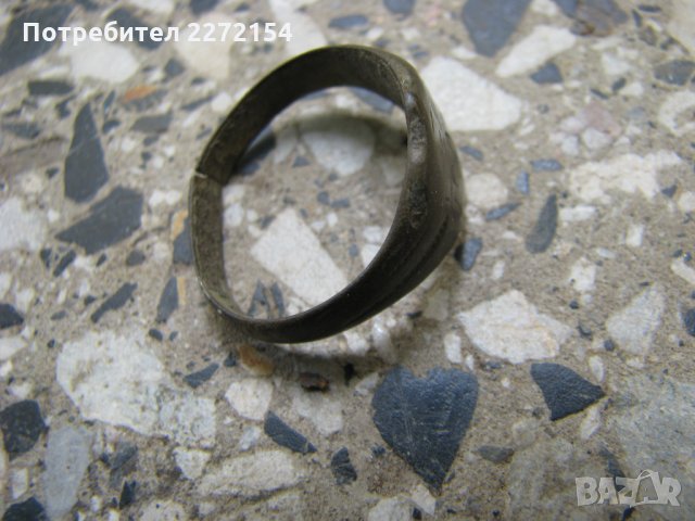 Стар пръстен-19 век, снимка 2 - Антикварни и старинни предмети - 29441553
