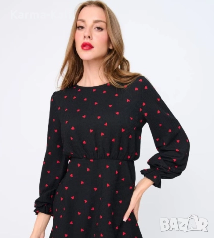 рокля на сърчица , снимка 3 - Рокли - 52077872