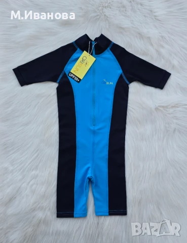 Детски бански UPF 50+ 12-18-24 месеца  , снимка 9 - Бебешки бански - 51001377