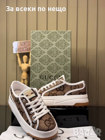 Gucci Дамски Маратонки👟Дамски Спортни Обувки Гучи👟Кецове Код E128, снимка 5 - Маратонки - 52531289