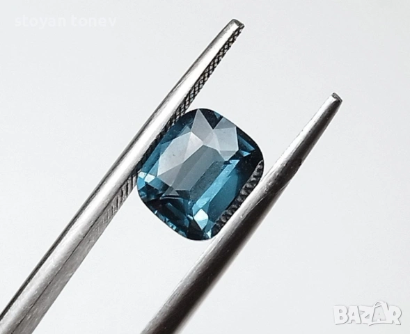 Рядък естествен син шпинел от Танзания - 1.28 карата! Сертифициран!, снимка 11 - Други - 54072376