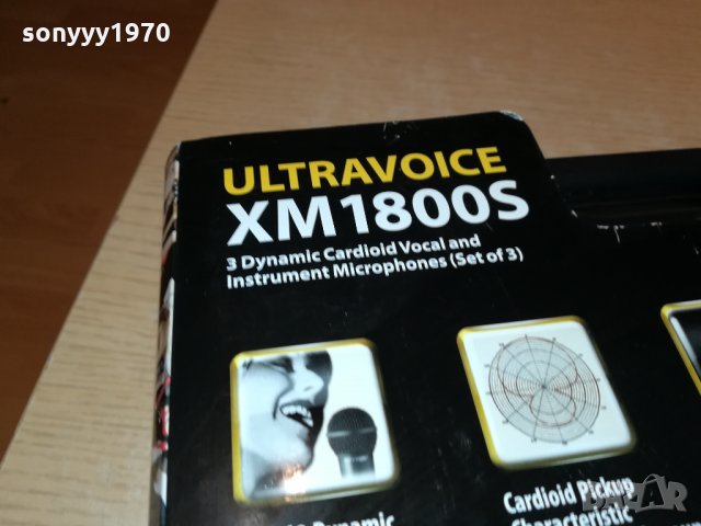 behringer profi mic x 3 с куфар и държачи 1801221627, снимка 5 - Микрофони - 35479080