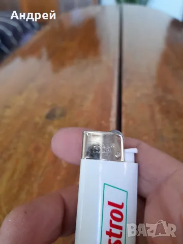 Стара запалка Brio,Castrol, снимка 3 - Колекции - 47804919