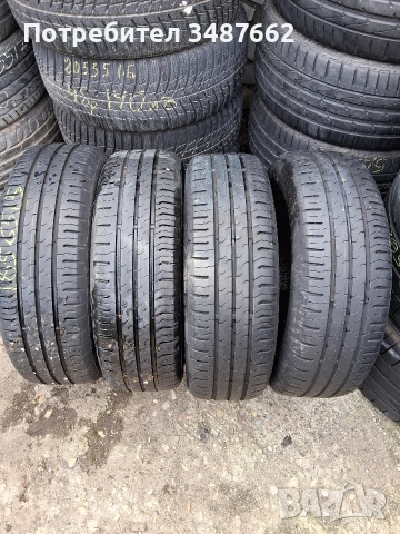 185 65 15 Континентал 4броя летни дот 2020г 