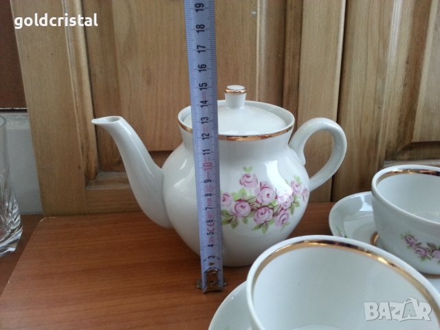 Руски порцелан за чай кафе, снимка 11 - Антикварни и старинни предмети - 33760800