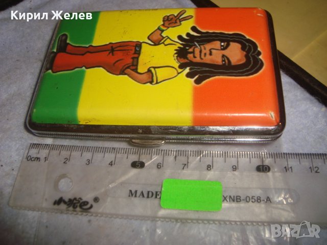 ФЕШЪН АРТ ХИПАРСКИ ГРЪНЧ СТИЛ ВЕСЕЛЯШКА ТАБАКЕРА 32176, снимка 3 - Табакери - 38289086