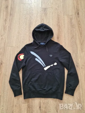 Страхотен мъжки суитчър FRED PERRY, размер M, снимка 2 - Суичъри - 56208355