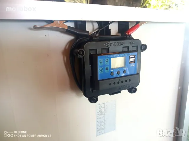 Соларна станция 130 и 170 вата за кемпер, лодка или  каравана 12/24 волта. Соларен панел,  PWM контр, снимка 3 - Друга електроника - 48969101