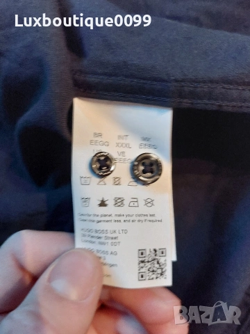 Мъжка официална риза Boss 3XL, снимка 5 - Ризи - 54355440