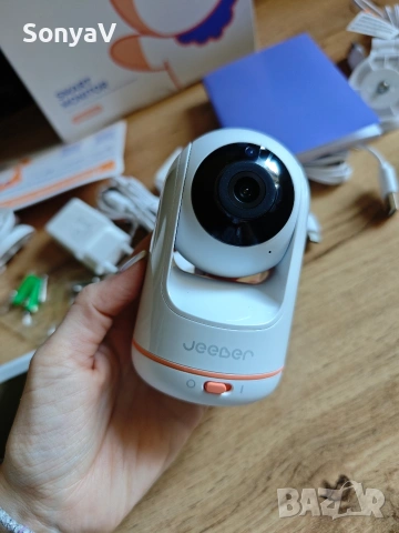 Бебефон Jeebeer с 2 камери и 5-инчов IPS дисплей , снимка 4 - Бебефони - 54117057