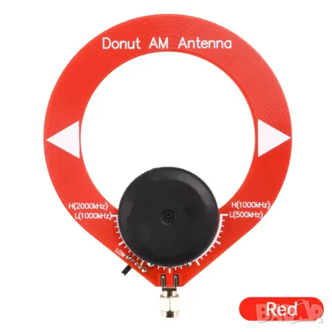 Антена за средни вълни 500kHz-2000kHz / червена, снимка 9 - Друга електроника - 50262979