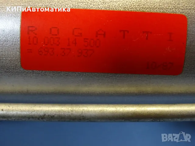 Пневматичен цилиндър двойнодействащ ROGATTI 693.37.937 pneumatic cylinder, снимка 4 - Резервни части за машини - 48546422