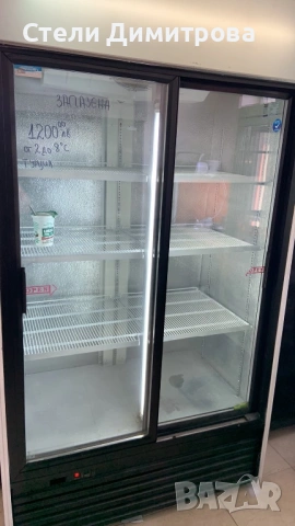 Двойна хладилна витрина 112/70/200, снимка 2 - Витрини - 54238706