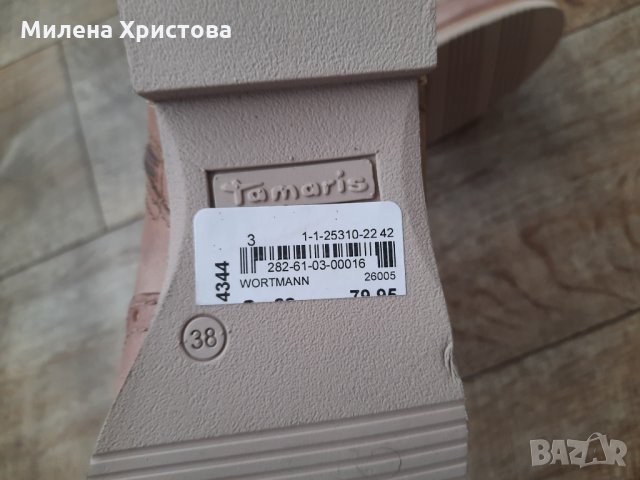  н.38 боти Tamaris, снимка 13 - Дамски боти - 35249740
