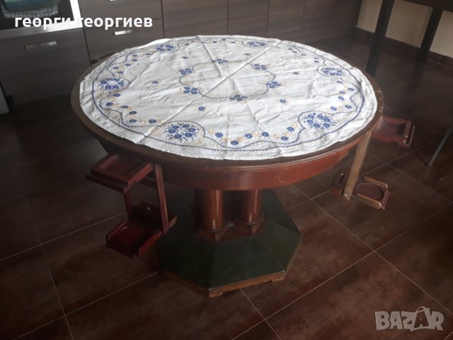 покривка за кръгла маса, 86 см диаметър.