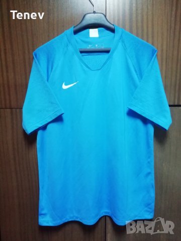 Nike оригинална тениска фланелка синя размер XL 