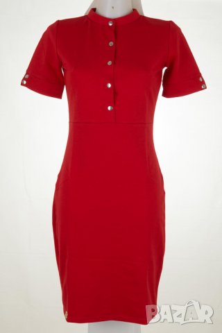 Червена рокля марка Lemoniade - S, снимка 2 - Рокли - 38159355