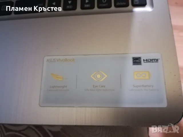 ASUS X540UV -Палмрест и Части, снимка 3 - Части за лаптопи - 48882810