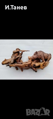 Уникална дърворезба, снимка 4 - Статуетки - 54173038