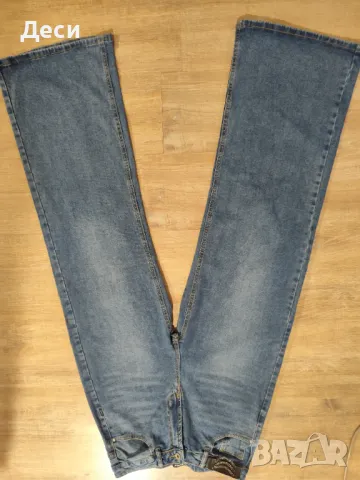 дънки с висока талия, снимка 2 - Дънки - 49755643