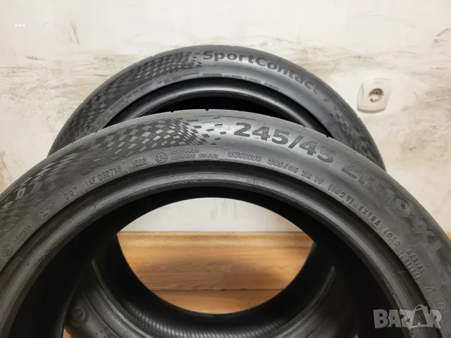 245/45/19 Bridgestone / Continental летни гуми, снимка 15 - Гуми и джанти - 55074500