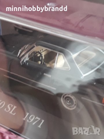 Mercedes Benz 1.43 350 SL 1971 Ixo Deagostini, снимка 14 - Колекции - 42875152
