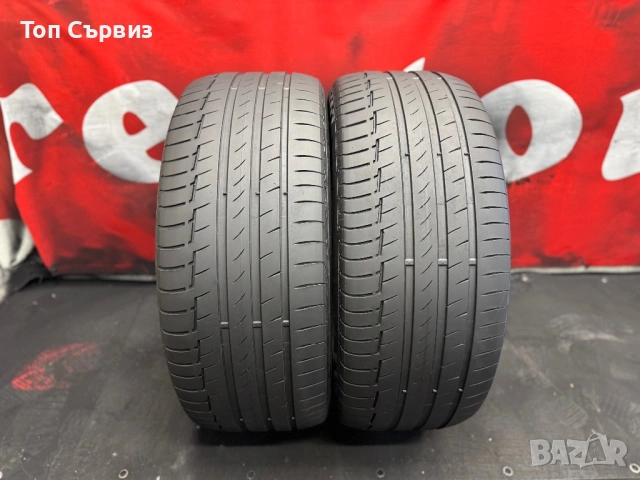 285 45 22, Летни гуми, Continental PremiumContact6, 2 броя, снимка 3 - Гуми и джанти - 54160920