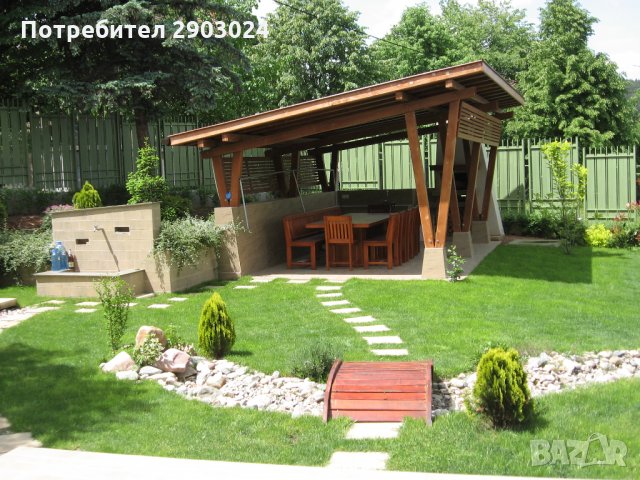 Беседки, пергули и градински мебели, снимка 2 - Градински мебели, декорация  - 31067153