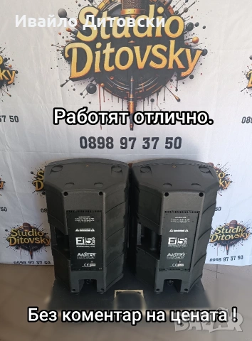 MASTER Audio 15-ки., снимка 2 - Тонколони - 54230433