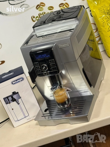 Кафемашина кафе автомат delonghi с гаранция, снимка 7 - Кафемашини - 52531481