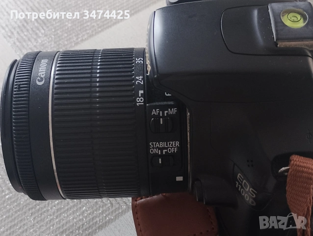 Canon EOS 1100D , снимка 3 - Фотоапарати - 54344752