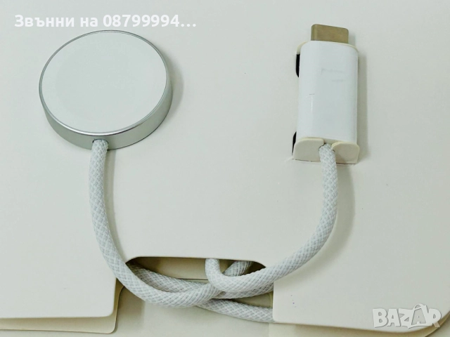   Оригинално Зарядно Кабел Адаптер USB C  Apple Watch 1-6 SE 7 8 9 10SE, снимка 4 - Оригинални зарядни - 51980164