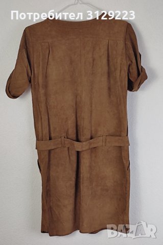 Massimo Dutty vegan suède dress M, снимка 2 - Рокли - 39463619