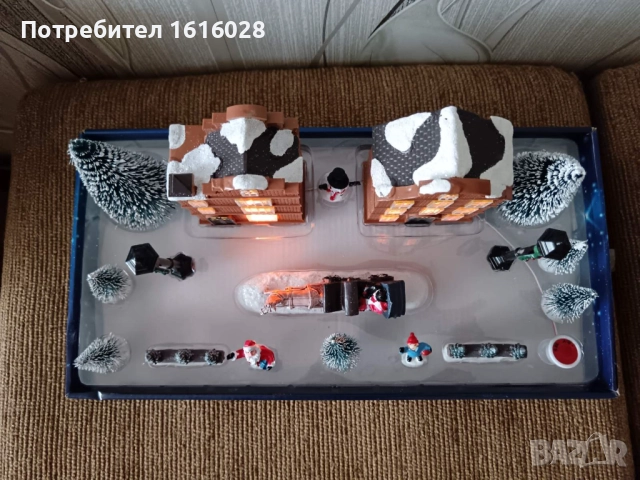 Нови LED светещи селца на фирмата MAGIC VILLAGE.с 2 светещи къщички, снимка 8 - Декорация за дома - 48360864