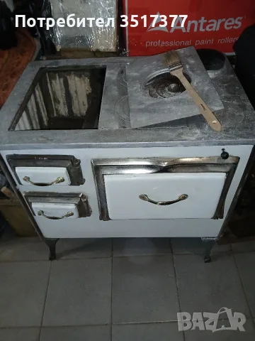 печка на дърва МЕТАЛ , снимка 2 - Печки, фурни - 56508770