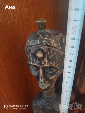 Масивни дървени тежки фигури, снимка 4 - Други ценни предмети - 37520987