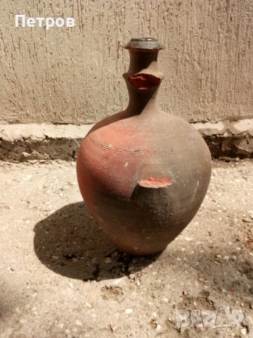 Продавам ръчно изработено, старо,глинено гърне(делва) и други неща...., снимка 5 - Колекции - 40297158